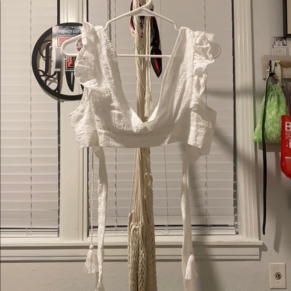 Cute white SHEIN top